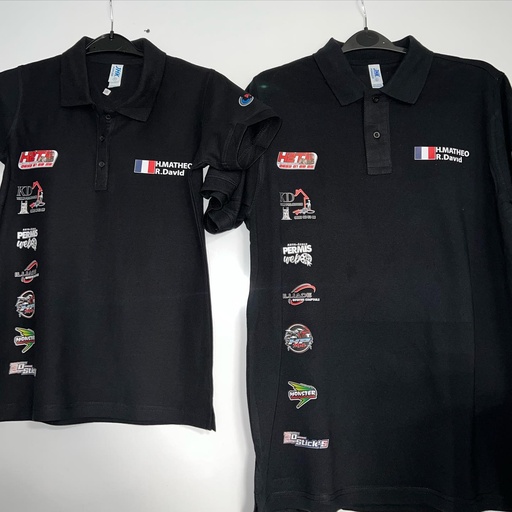 Flocage polo (noir)